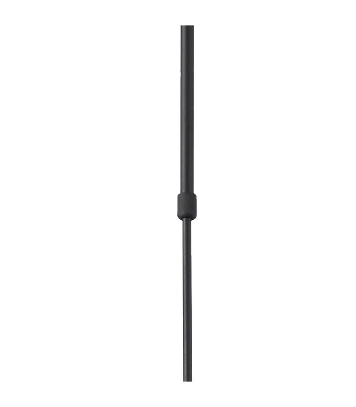 Worcester Swing Arm Telescopic Pendant 5 Light E14 Satin Nickel/Satin Black/Smoke Uniform Dimple Cylinder Glass-7