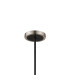 Worcester Swing Arm Telescopic Pendant 5 Light E14 Satin Nickel/Satin Black/Smoke Plated Round Segment Glass-5