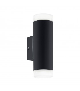 Outdoor Up Down Wall Light Black IP44, GU10 - 1