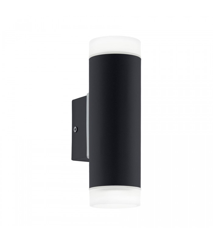 Outdoor Up Down Wall Light Black IP44, GU10 - 1