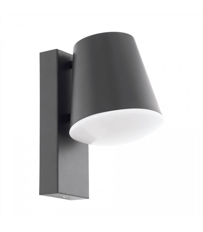 1 Light Outdoor Wall Downlight Anthracite IP44, E27 - 1