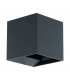 LED Outdoor Wall Light Anthracite IP44 - 1