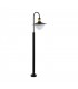 1 Light Outdoor Lamp Post Black, Gold IP44, E27 - 1
