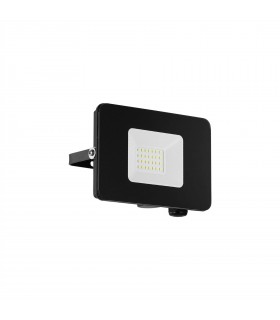 LED Outdoor Wall Flood Light Black IP65 - 1