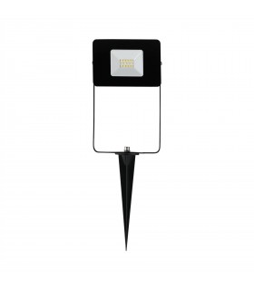LED Outdoor Spike Flood Light Black IP44 - 1