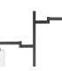 Worcester Swing Arm Floor Lamp 2 Light E14 Brass/Satin Black/Clear Uniform Dimple Cylinder Glass-7