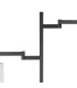 Worcester Swing Arm Floor Lamp 2 Light E14 Satin Nickel/Satin Black/Clear Uniform Dimple Cylinder Glass-5