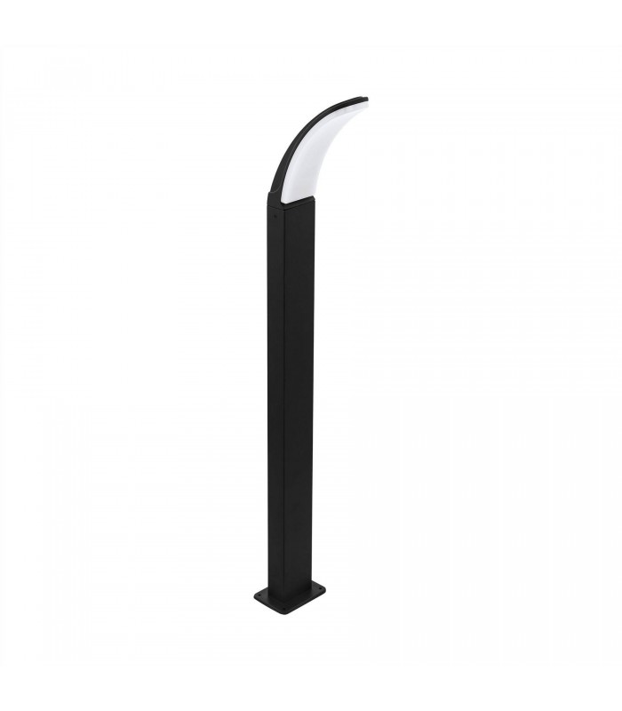 LED Outdoor Tall Bollard Light Black IP44 - 1