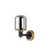 Worcester Wall Light 1 Light E14 Brass/Satin Black/Smoke Twisted Cylinder Glass-5