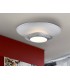 Integrated LED Flush Ceiling Light Round Matt White - 1