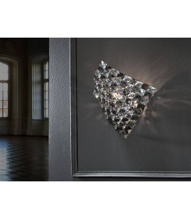 1 Light Crystal Wall Lamp Chrome, G9 - 1