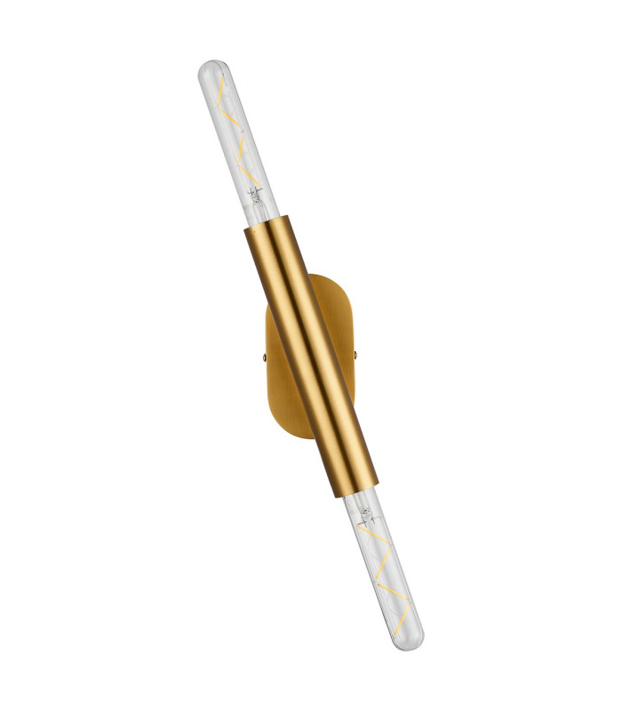 Jackson 2 Light Adjustable Ceiling/Wall E27 Antique Gold-4