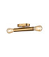 Jackson 2 Light Adjustable Ceiling/Wall E27 Antique Gold-11