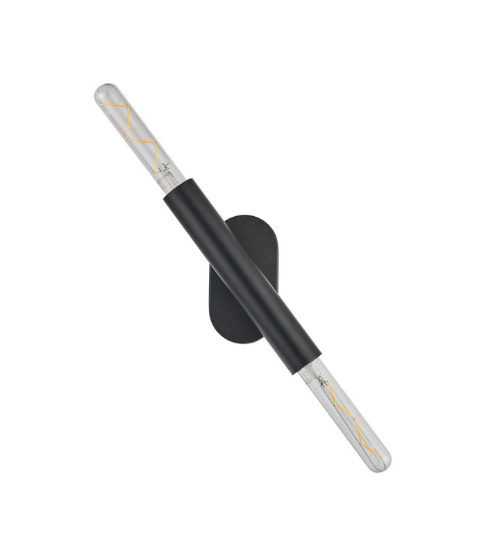 Jackson 2 Light Adjustable Ceiling/Wall E27 Satin Black-4