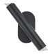 Jackson 2 Light Adjustable Ceiling/Wall E27 Satin Black-6