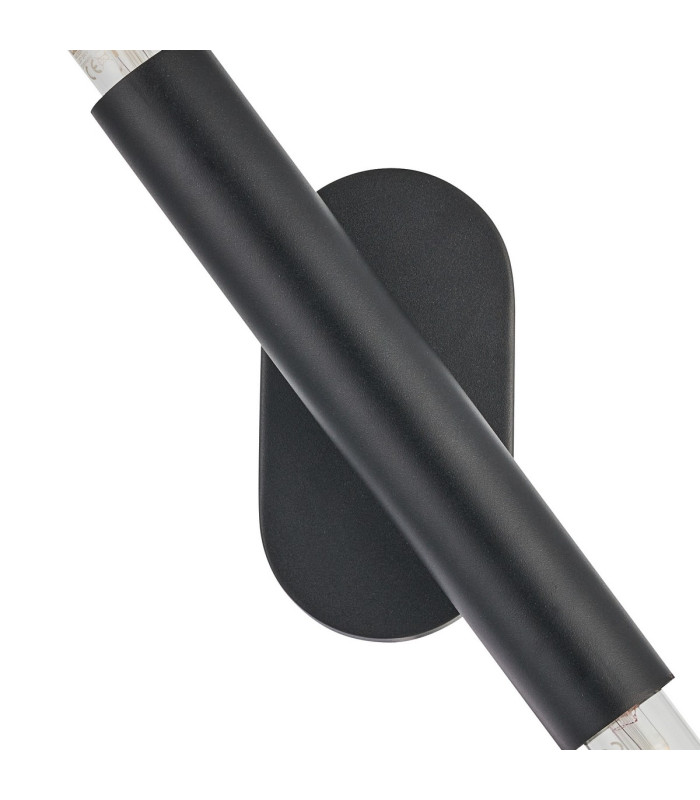 Jackson 2 Light Adjustable Ceiling/Wall E27 Satin Black-6