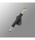 Jackson 2 Light Adjustable Ceiling/Wall E27 Satin Black-14