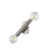 Jackson 2 Light Adjustable Ceiling/Wall E27 Satin Nickel-9