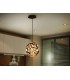 Spherical Ceiling Pendant Gold, Brown, E27 - 1