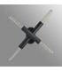 Jackson 2 Arm 4 Light Adjustable Ceiling/Wall E27 Satin Black-13