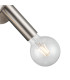 Jackson 2 Arm 4 Light Adjustable Ceiling/Wall E27 Satin Nickel-8
