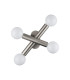 Jackson 2 Arm 4 Light Adjustable Ceiling/Wall E27 Satin Nickel-9