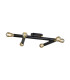 Jackson 3 Arm 6 Light Adjustable Ceiling/Wall E27 Satin Black-10