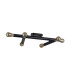 Jackson 3 Arm 6 Light Adjustable Ceiling/Wall E27 Satin Black-11