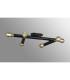 Jackson 3 Arm 6 Light Adjustable Ceiling/Wall E27 Satin Black-16