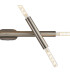 Jackson 3 Arm 6 Light Adjustable Ceiling/Wall E27 Satin Nickel-7