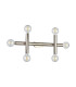Jackson 3 Arm 6 Light Adjustable Ceiling/Wall E27 Satin Nickel-11