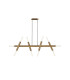 Jackson 5 Arm 10 Light Linear Adjustable Pendant E27 Antique Gold-1