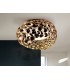 5 Light Flush Ceiling Light Gold, Brown, G9 - 1
