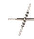 Jackson 5 Arm 10 Light Linear Adjustable Pendant E27 Satin Nickel-8