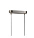 Jackson 3 Arm 6 Light Linear Adjustable Pendant/Semi Flush E27 Satin Nickel-7