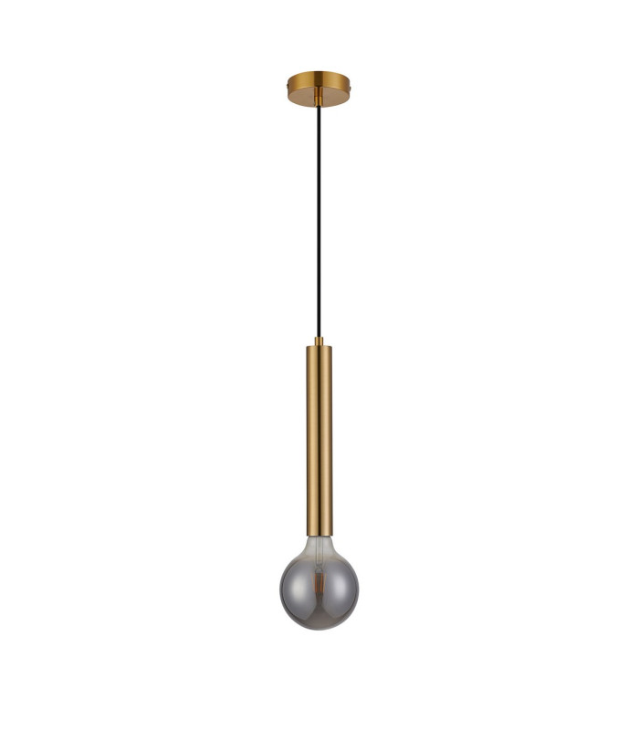 Jackson 1 Light Vertical Pendant E27 Antique Gold-11