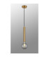 Jackson 1 Light Vertical Pendant E27 Antique Gold-14