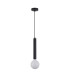 Jackson 1 Light Vertical Pendant E27 Satin Black-4