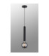Jackson 1 Light Vertical Pendant E27 Satin Black-16
