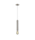 Jackson 1 Light Vertical Pendant E27 Satin Nickel-12