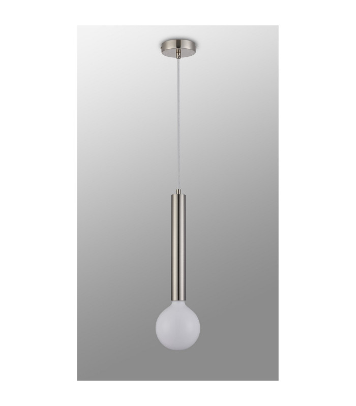 Jackson 1 Light Vertical Pendant E27 Satin Nickel-13