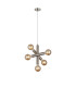 Jackson 3 Arm 5 Light Vertical Adjustable Pendant E27 Satin Nickel-1