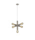 Jackson 3 Arm 5 Light Vertical Adjustable Pendant E27 Satin Nickel-5