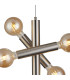 Jackson 3 Arm 5 Light Vertical Adjustable Pendant E27 Satin Nickel-7