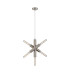 Jackson 3 Arm 5 Light Vertical Adjustable Pendant E27 Satin Nickel-10