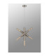 Jackson 3 Arm 5 Light Vertical Adjustable Pendant E27 Satin Nickel-15