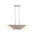 Jackson 3 Arm 6 Light Horizontal Adjustable Pendant E27 Satin Nickel-6