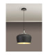 Harpersfield 35cm Pendant 1 x E27 Anthracite/Satin Nickel-3