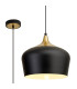 Harpersfield 35cm Pendant 1 x E27 Black/Gold-1