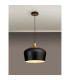 Harpersfield 35cm Pendant 1 x E27 Black/Gold-3